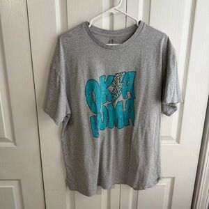 Gildan Oklahoma‎ gray short sleeve tee size XL